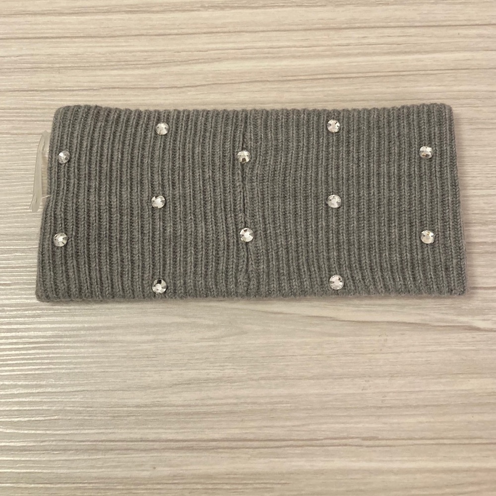 NWT ♠️ Kate Spade Bedazzled Headband Gray
